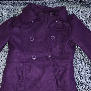 Purple coat